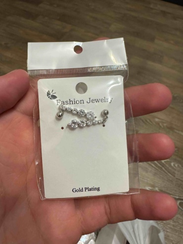 Серьги Fashion Jewelry бижутерный сплав, кристалл