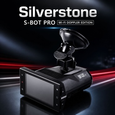 Видеорегистратор Silverstone S-BOT PRO Wi-Fi Doppler Edition черный