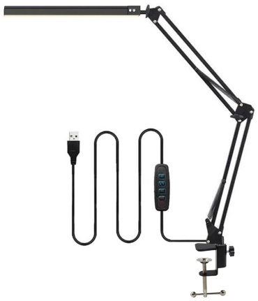 Настольная лампа ZD-35 LED, 10 Вт, металл