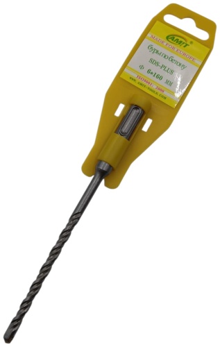 Бур SDS-plus AMIT ISO9001, 6х160 мм, 1 шт