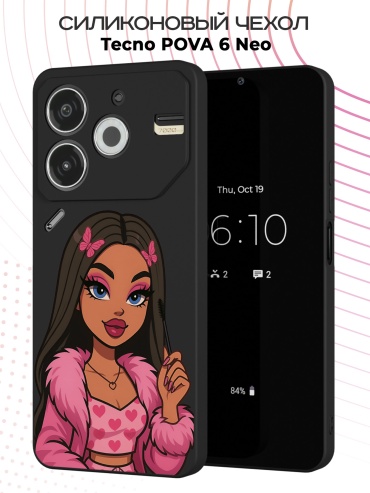 Чехол для TECNO POVA 6 Neo рисунок