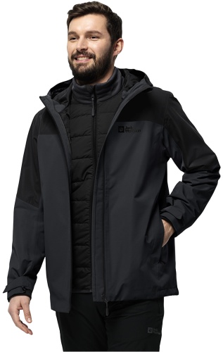 Демисезонная куртка Jack Wolfskin черный
