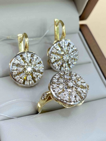 DN Jewelry 106 вес 10.64 г золото, бриллиант
