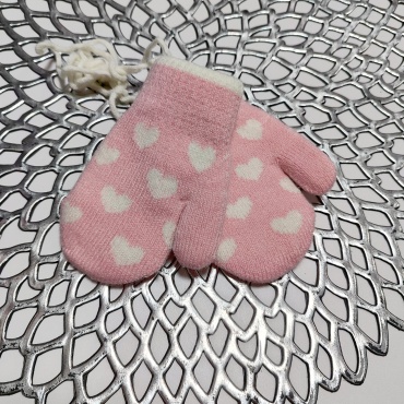 Варежки KIDDO размер 11 розовый