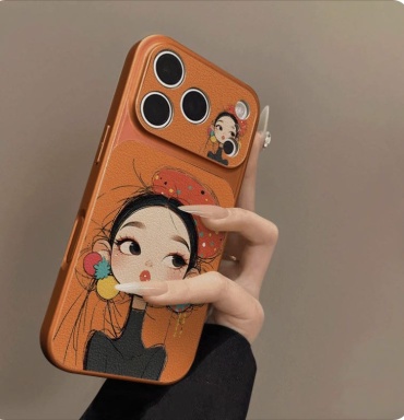 Чехол FASHION для Apple iPhone 17 оранжевый