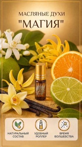 Aromalife эфирное масло апельсин, ваниль, иланг-иланг, нероли 3 мл