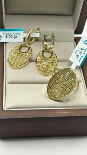 Алтын Комплект Mulia Gold Star вес 9.01 г золото, без вставок
