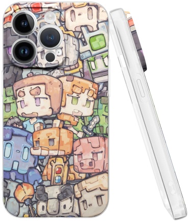 Чехол Mcover для Apple iPhone 14 Pro рисунок