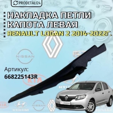 Renault накладка 668223701R Renault Logan