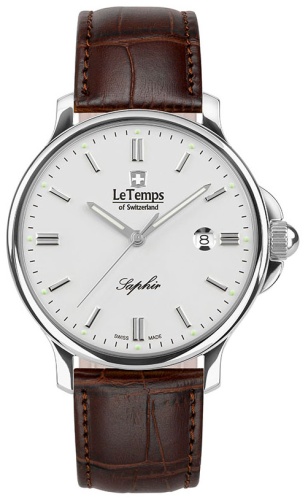 Кварцевые Le Temps of Switzerland LT1067.03BL02 сталь