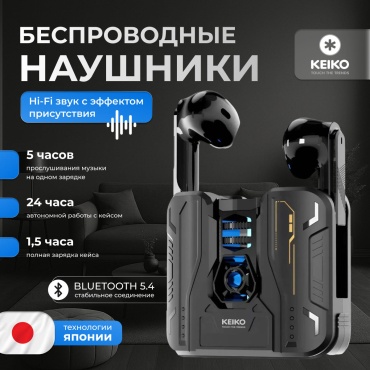 Наушники KEIKO SoundPro16 черный
