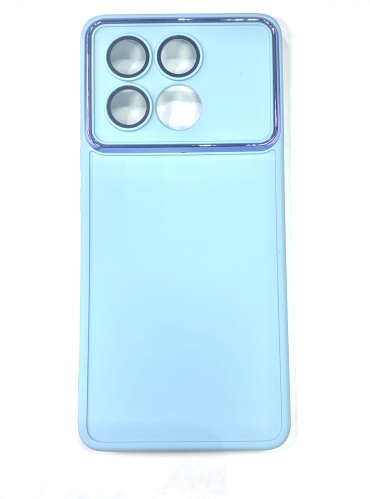 Чехол для POCO X6 Pro 5G голубой
