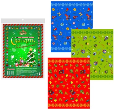 Скатерть Мультидом 225x148 см, полиэстер, 1 шт