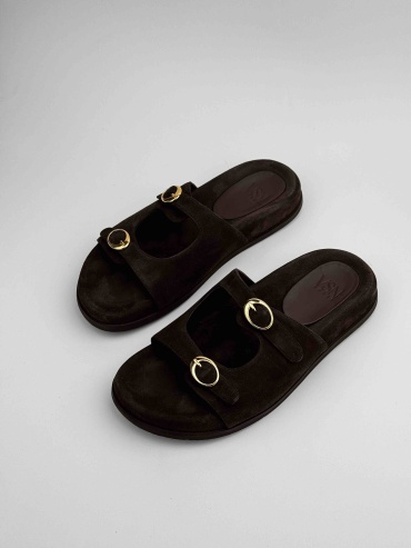 Шлепанцы VSN shoes коричневый