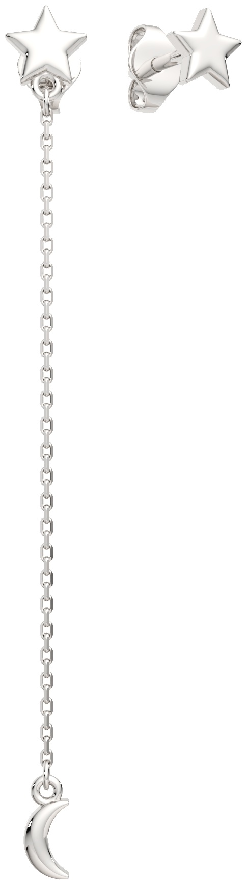 Серьги Lucente Silver ZO-0300565.ZZ вес 1.02 г серебро, без вставок