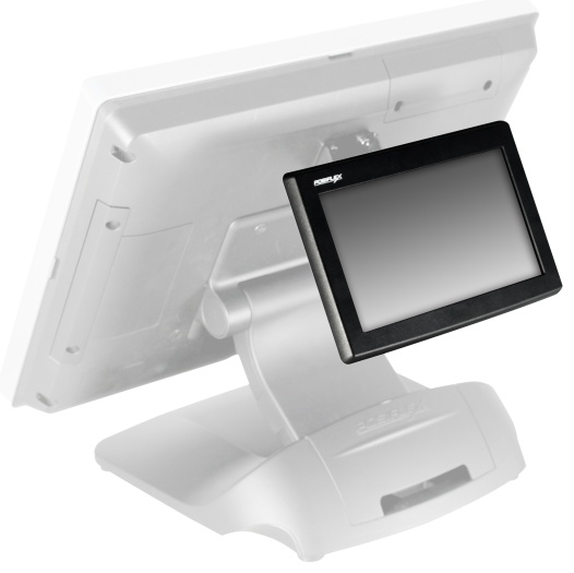 Дисплей покупателя Posiflex LM-6807U-B черный