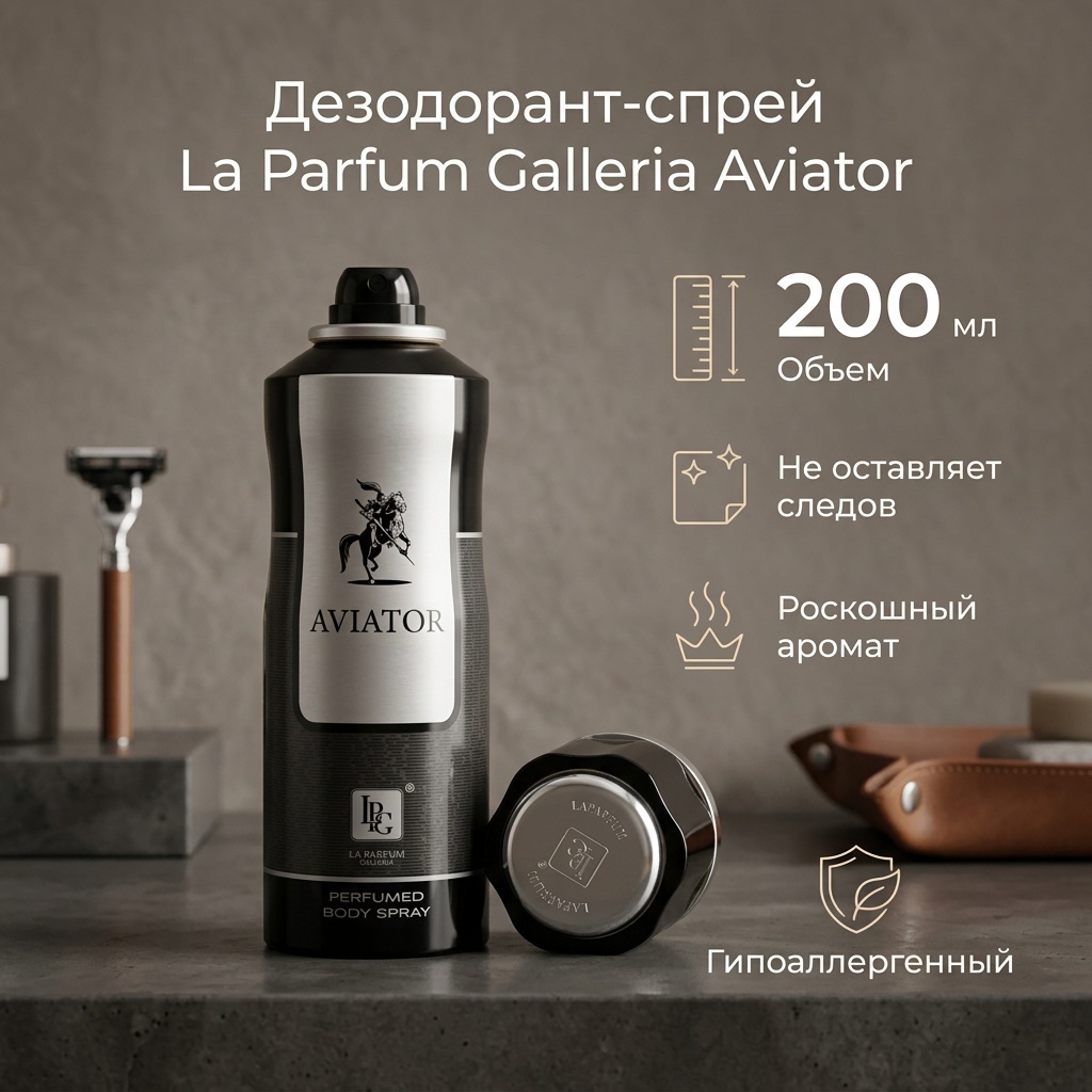 La Parfum Galleria Aviator дезодорант для мужчин 200 мл