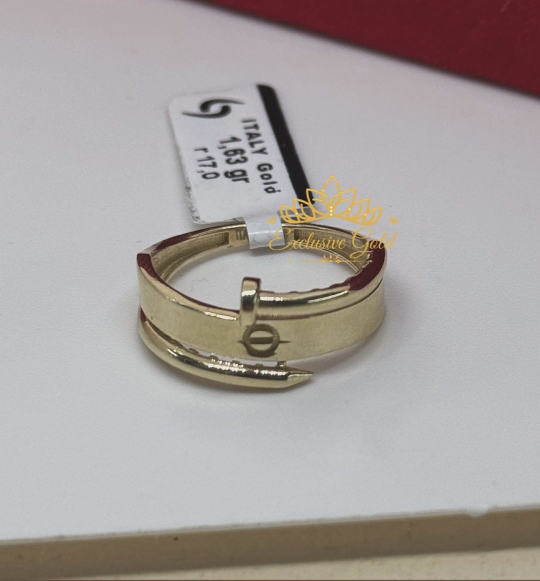 Exclusive Gold Aij723 размер 17 вес 1.63 г золото, без вставок