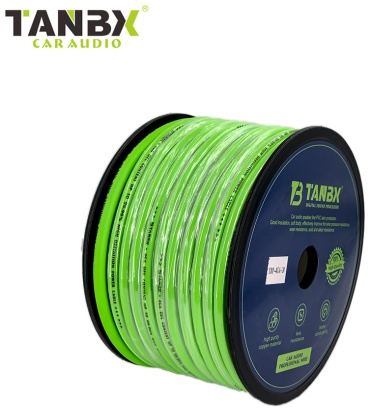TANBX кабель TBP-4GA Провод силовой 4Ga сечение (21мм2) медь 100% 1м 1 шт