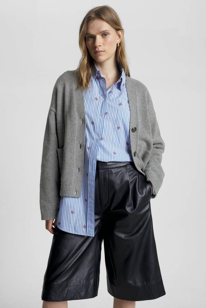 Кардиган Tommy Hilfiger серый