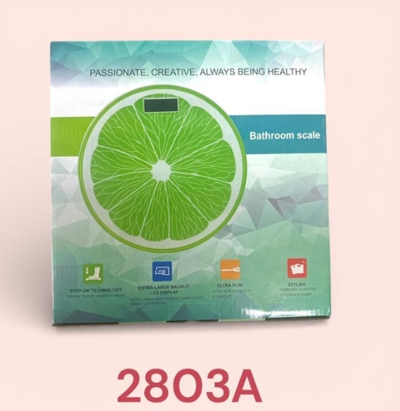 Напольные весы Bathroom scale электронные 2803А до 150 кг