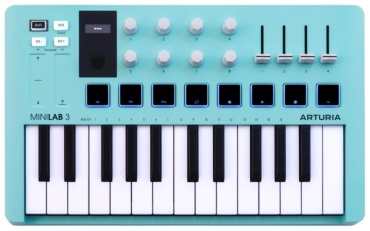 MIDI-клавиатура Arturia MiniLab 3 Aquamarine 231599