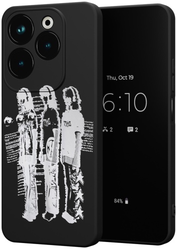 Чехол для Infinix HOT 40, HOT 40 Pro рисунок
