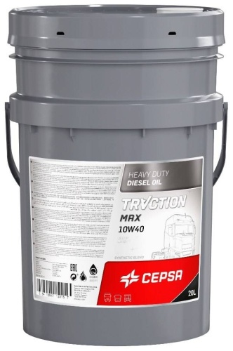 Полусинтетическое CEPSA TRACTION MAX 10W-40 20 л