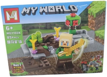 Конструктор MG MY WORLD 1102A, деталей 85 шт