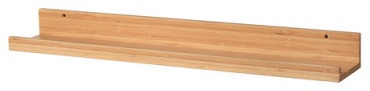 Полка IKEA MÅLERÅS, 75х13x7 см, бежевый