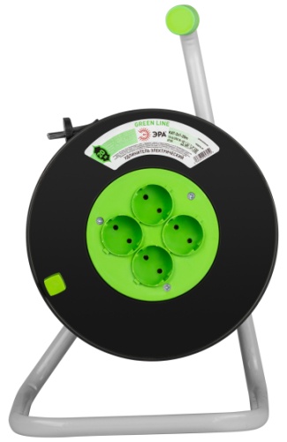 Удлинитель на катушке ЭРА GREEN LINE KAT-2x1-20m 20 м