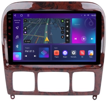 HEINN S9PRO 2GB+32GB 8ЯДЕР MERCEDES BENZ W220 1998-2002 в штатное место Mercedes-Benz
