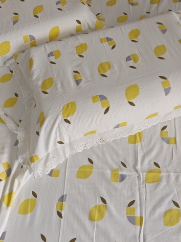 Комплект Lemon 2-спальный хлопок, 2 наволочки: 50x70 см