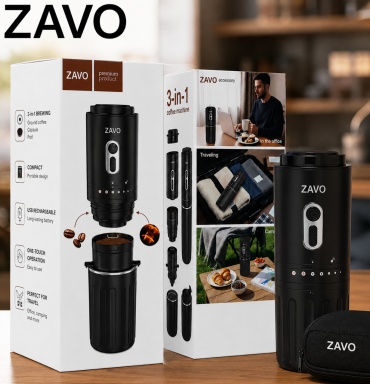 Кофеварка ZAVO HX80 черный