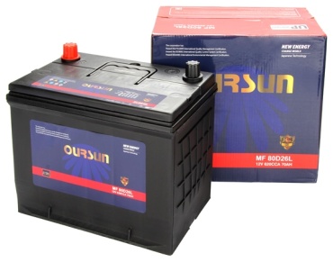 Oursun MF 80D26L New energy 70 Ач обратная
