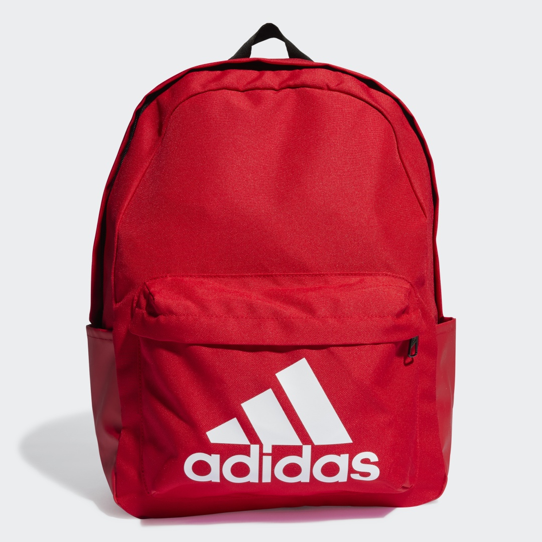 Рюкзак adidas полиэстер красный