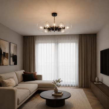 Люстра потолочная Home Light E27, кол-во ламп: 10 шт