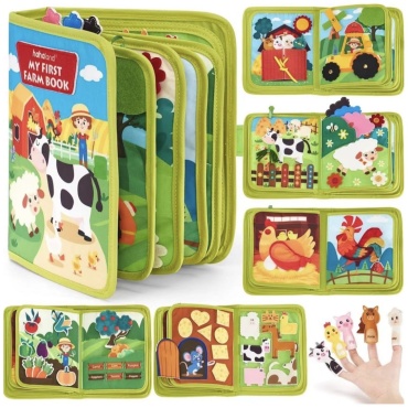 Книжка-игрушка 1CLICK Farm book