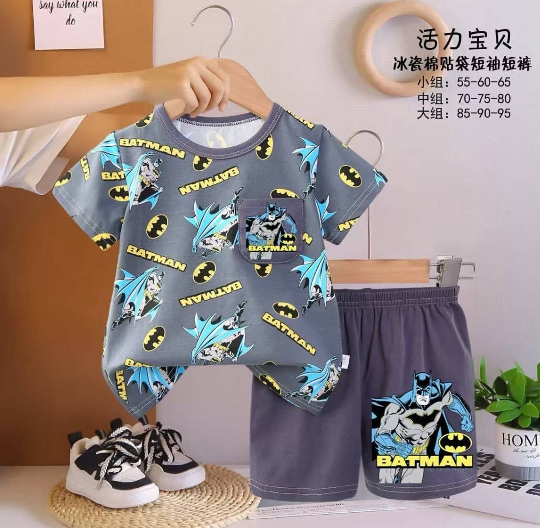 Спортивный костюм Бэтмен серый