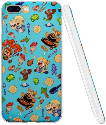 Чехол Mcover для Apple iPhone 7 Plus, iPhone 8 Plus рисунок