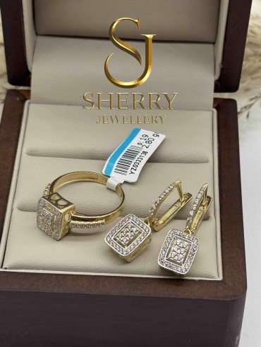SHERRY 924149 вес 6.44 г золото, фианит