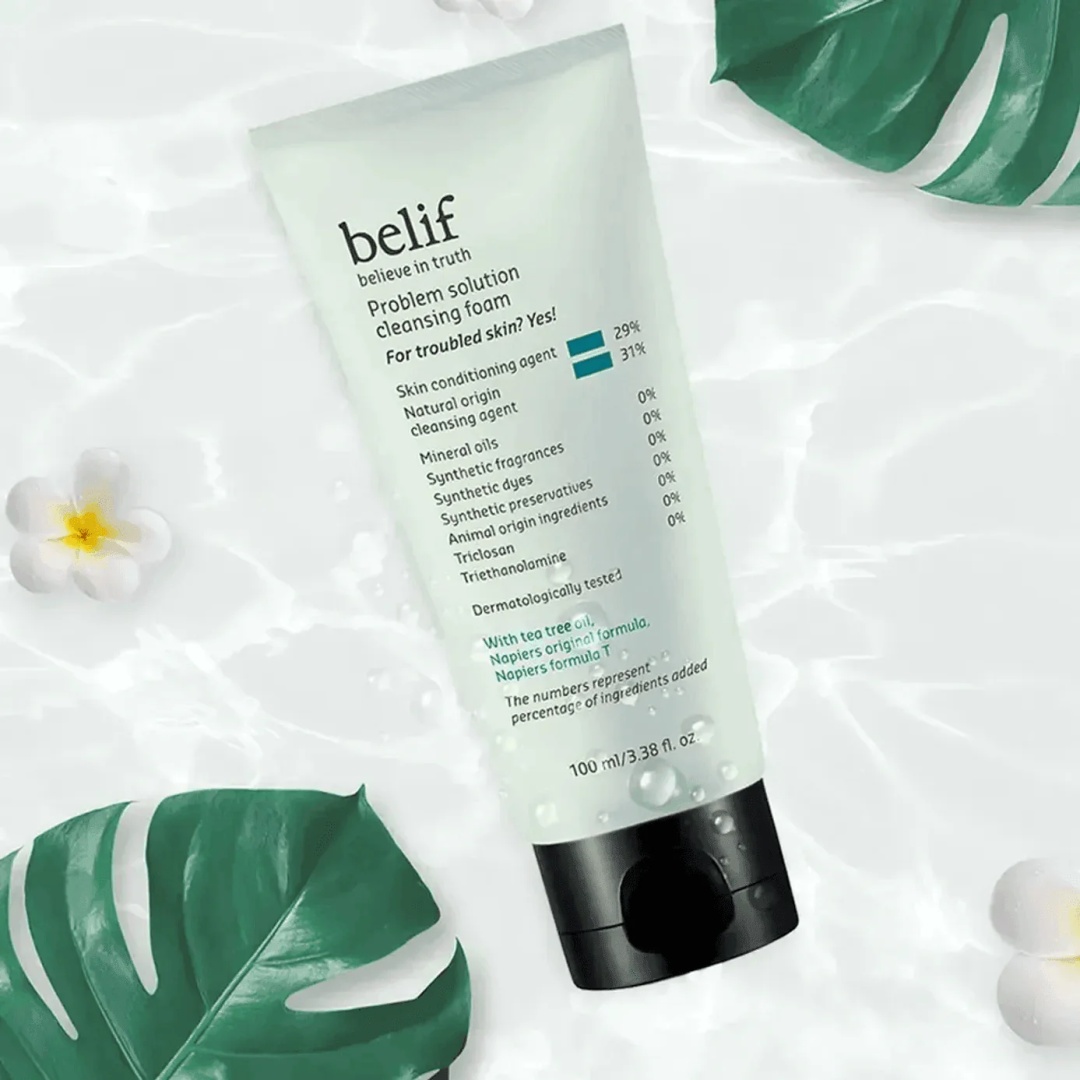 Belif Problem solution Vegan cleansing foam пенка 100 мл