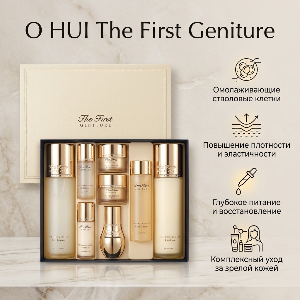 O HUI The Frst Geniture набор по уходу за лицом для женщин