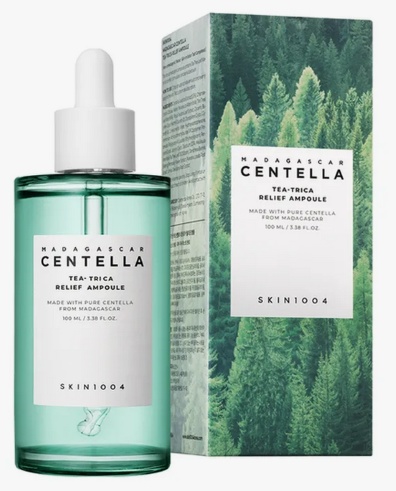 Skin1004 ампульная сыворотка Madagascar Centella Tea-Trica Relief для лица 100 мл, фото 2
