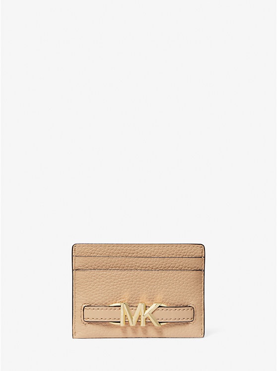 Картхолдер Michael Kors натуральная кожа бежевый