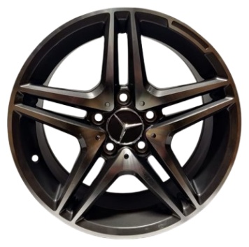 RS 138 7x16/5x112 D66.6 ET35 4 диска черный, графит