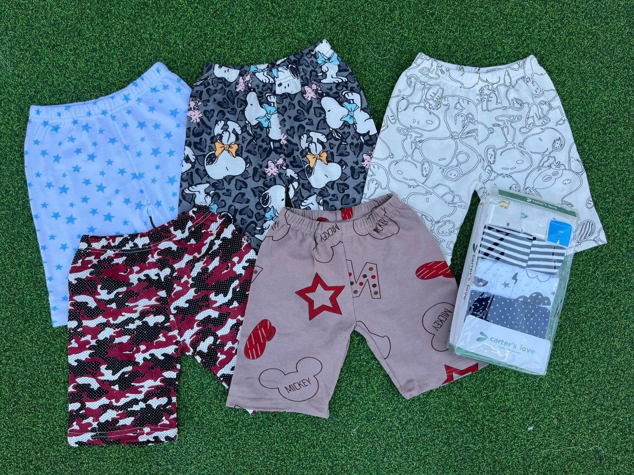 Повседневные шорты carters love мультиколор
