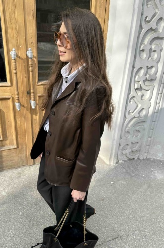 Пиджак Lana More коричневый