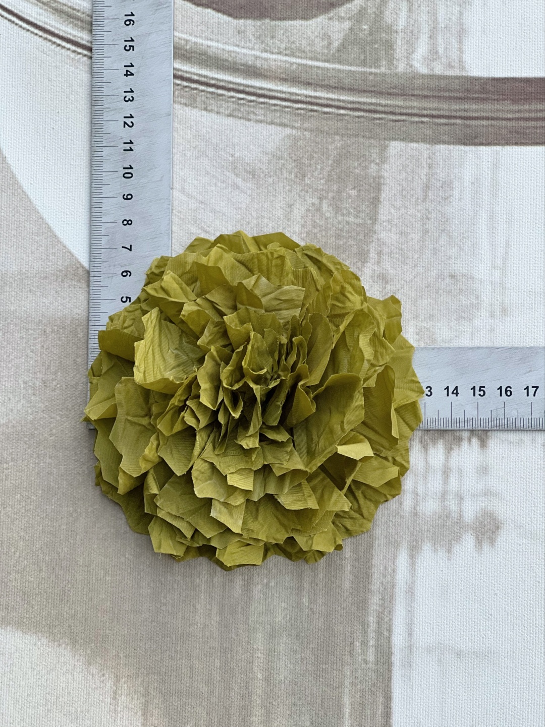 Накладка Strygina Peony Moss аксессуар для одежды зеленый