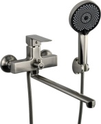 Смеситель для ванны Atlas ST0004404, цинк, цвет сатин